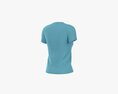 Womens Short Sleeve T-Shirt 02 V2 Modello 3D