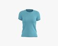 Womens Short Sleeve T-Shirt 02 V2 3D 모델 