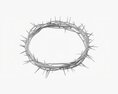Crown of Thorns Metal Gold Modelo 3d