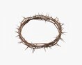Crown of Thorns Wooden 3d model
