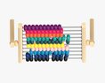 Abacus Counting Frame Modelo 3D
