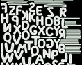 Alphabet Letters 01 3d model