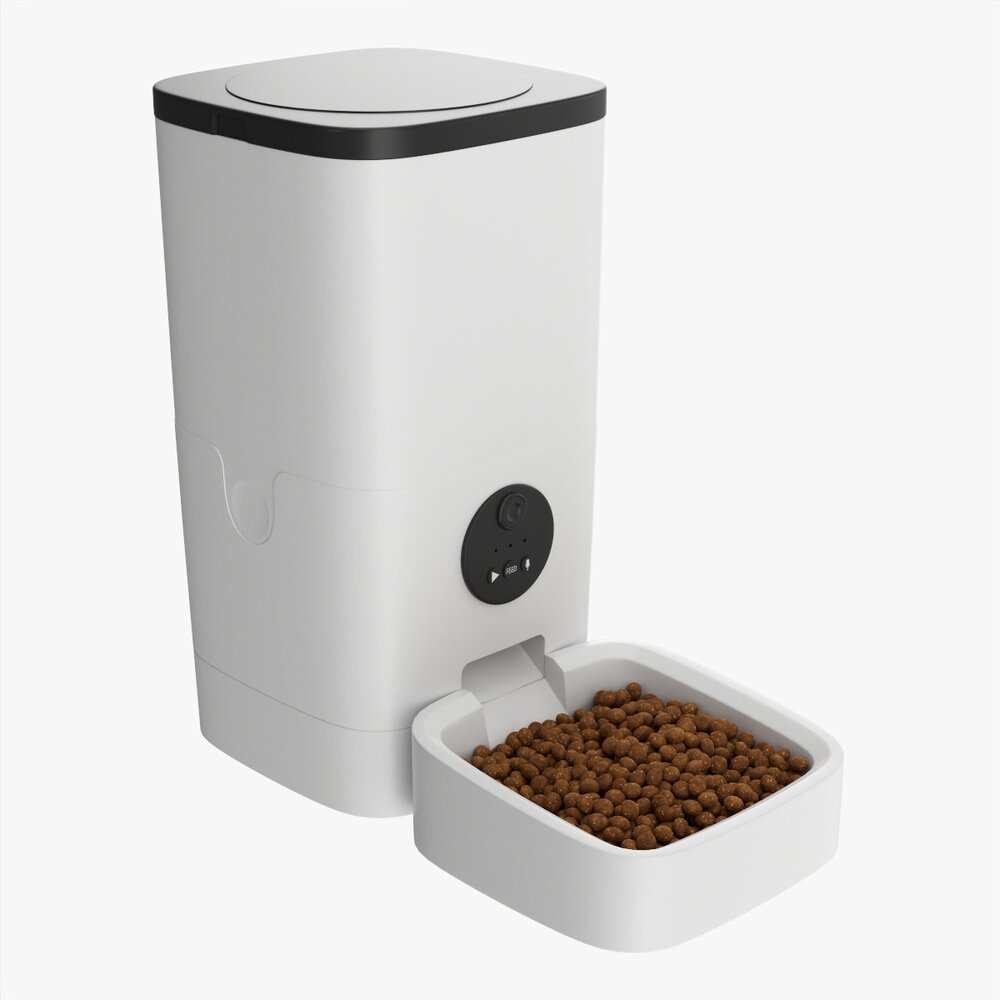 Automatic Cat Dog Feeder 3D 모델 
