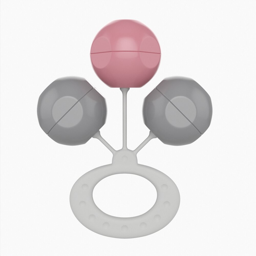 Baby Balls Rattle Toy 3Dモデル