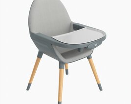 Babylo Baby Chair With Table 3D модель