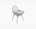 Babylo Baby Chair With Table 3d model