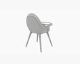 Babylo Baby Chair With Table 3D 모델 