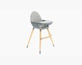Babylo Baby Highchair With Table 3D модель