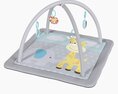 Baby Playmat With Toys Modello 3D