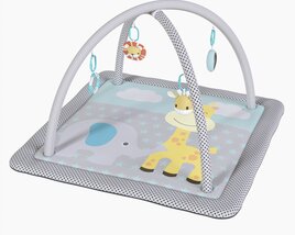 Baby Playmat With Toys 3D模型