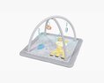 Baby Playmat With Toys Modello 3D