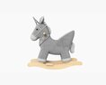 Baby Unicorn Rocking Chair 01 3D-Modell