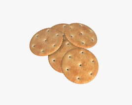 Round Cookie Modello 3D