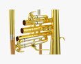 Brass Bell Flugelhorn Modelo 3D