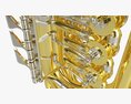 Brass Bell Tuba Modello 3D