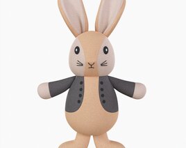 Bunny Toy Boy 3D model