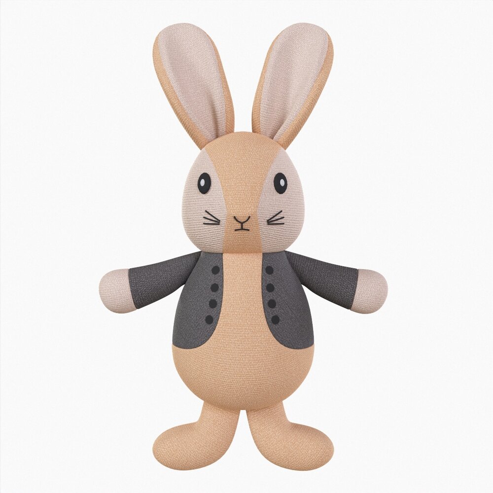 Bunny Toy Boy 3D 모델 