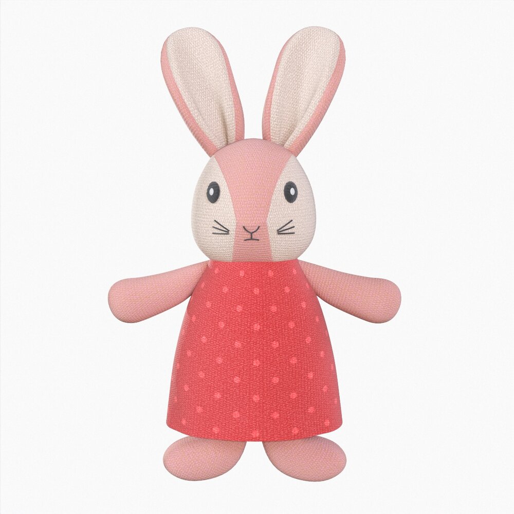 Bunny Toy Girl Modelo 3D