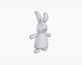 Bunny Toy Girl 3d model