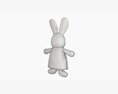 Bunny Toy Girl 3d model