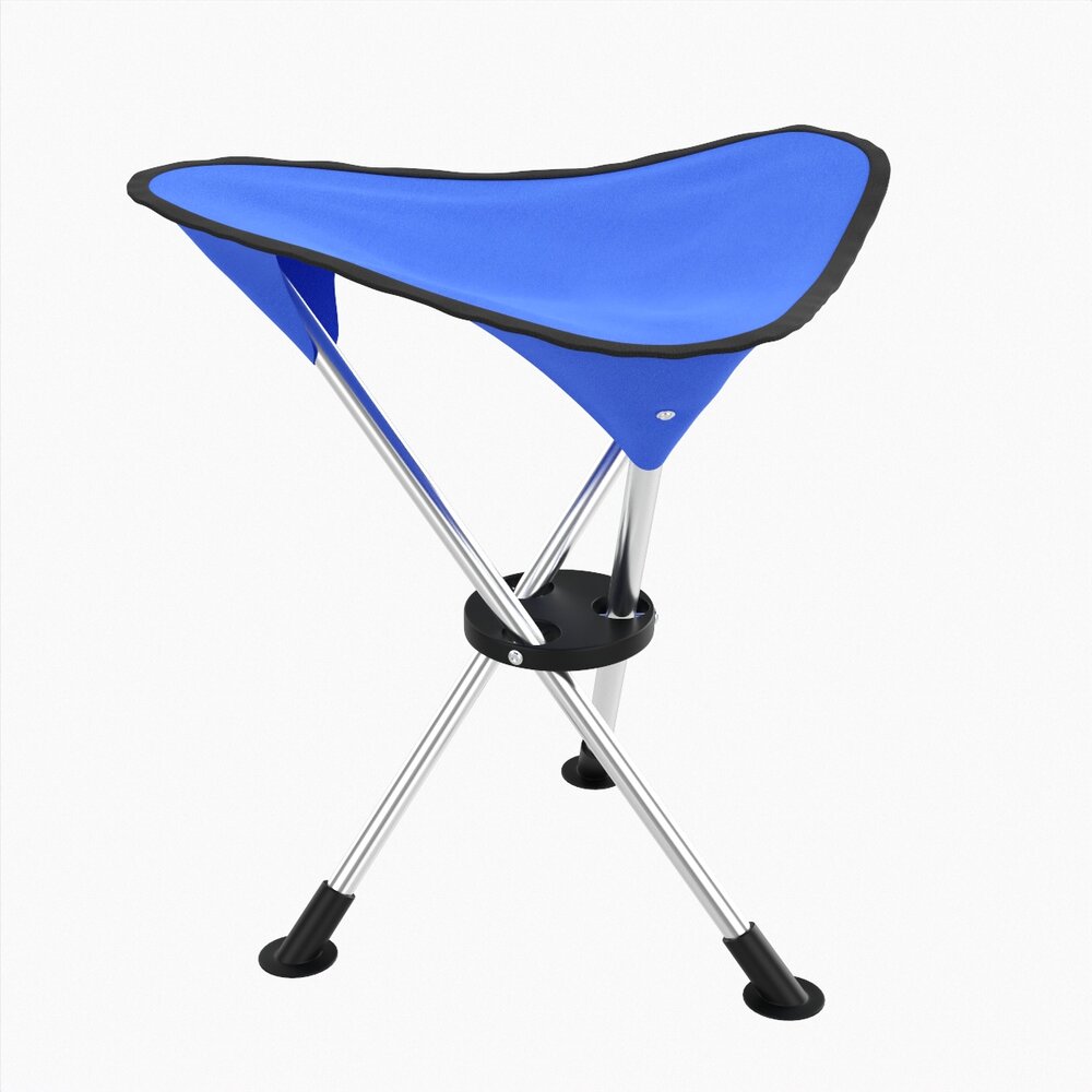 Folding Camping Chair 3D model