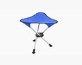 Folding Camping Chair 3D-Modell