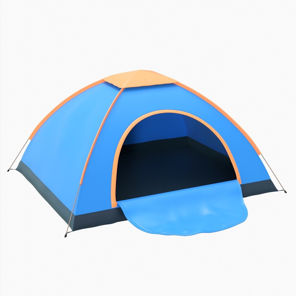 Camping Tent 3D 모델 