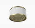 Canned Food Round Tin Metal Aluminum Can 013 3d model