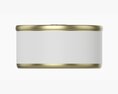 Canned Food Round Tin Metal Aluminum Can 013 Modelo 3D