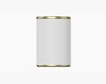 Canned Food Round Tin Metal Aluminum Can 015 Modelo 3D