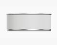 Canned Food Round Tin Metal Aluminum Can 017 Modello 3D