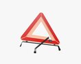 Car Emergency Sign 3D-Modell