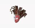 Carnival Venetian Mask 02 3D 모델 