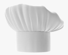 Chef Hat Modelo 3d