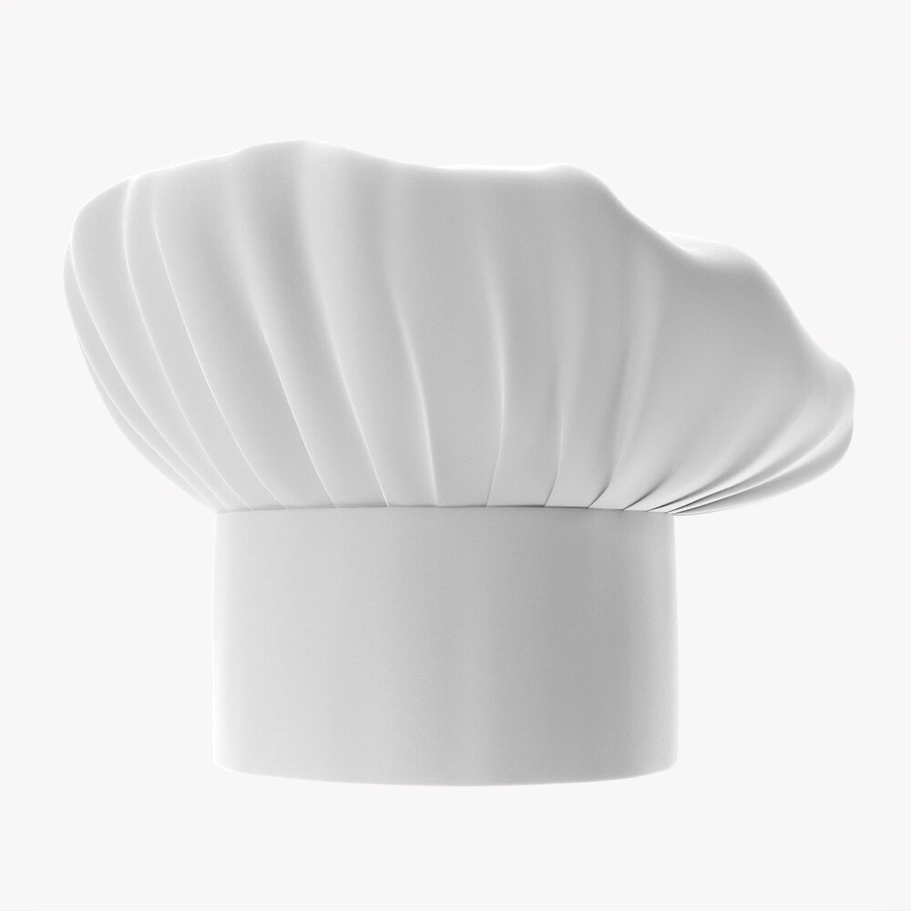 Chef Hat 3D 모델 