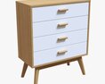 Chest Of Drawers 02 Modelo 3d