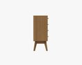Chest Of Drawers 02 3d model