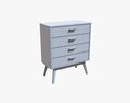 Chest Of Drawers 02 Modelo 3d