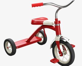 Children Tricycle Modello 3D