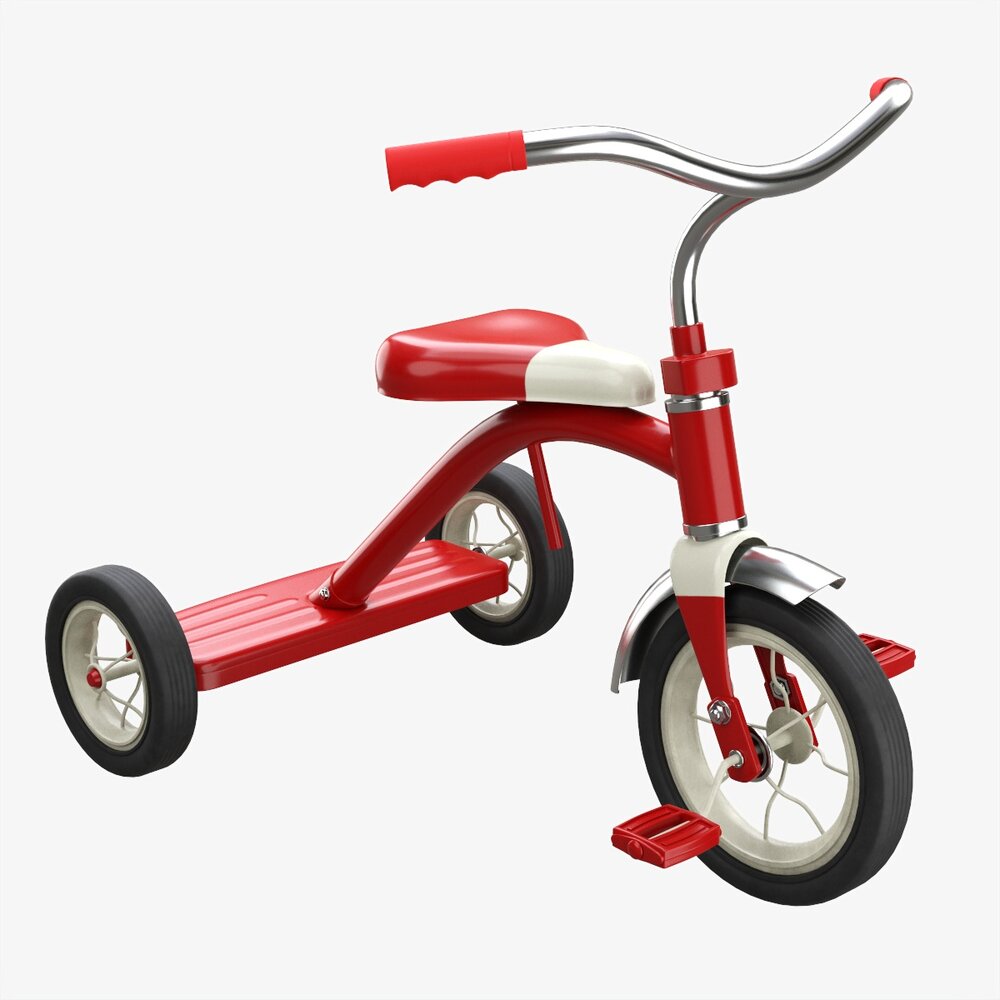 Children Tricycle 3D 모델 