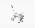 Children Trike Tricycle With Parent Handle Modelo 3D