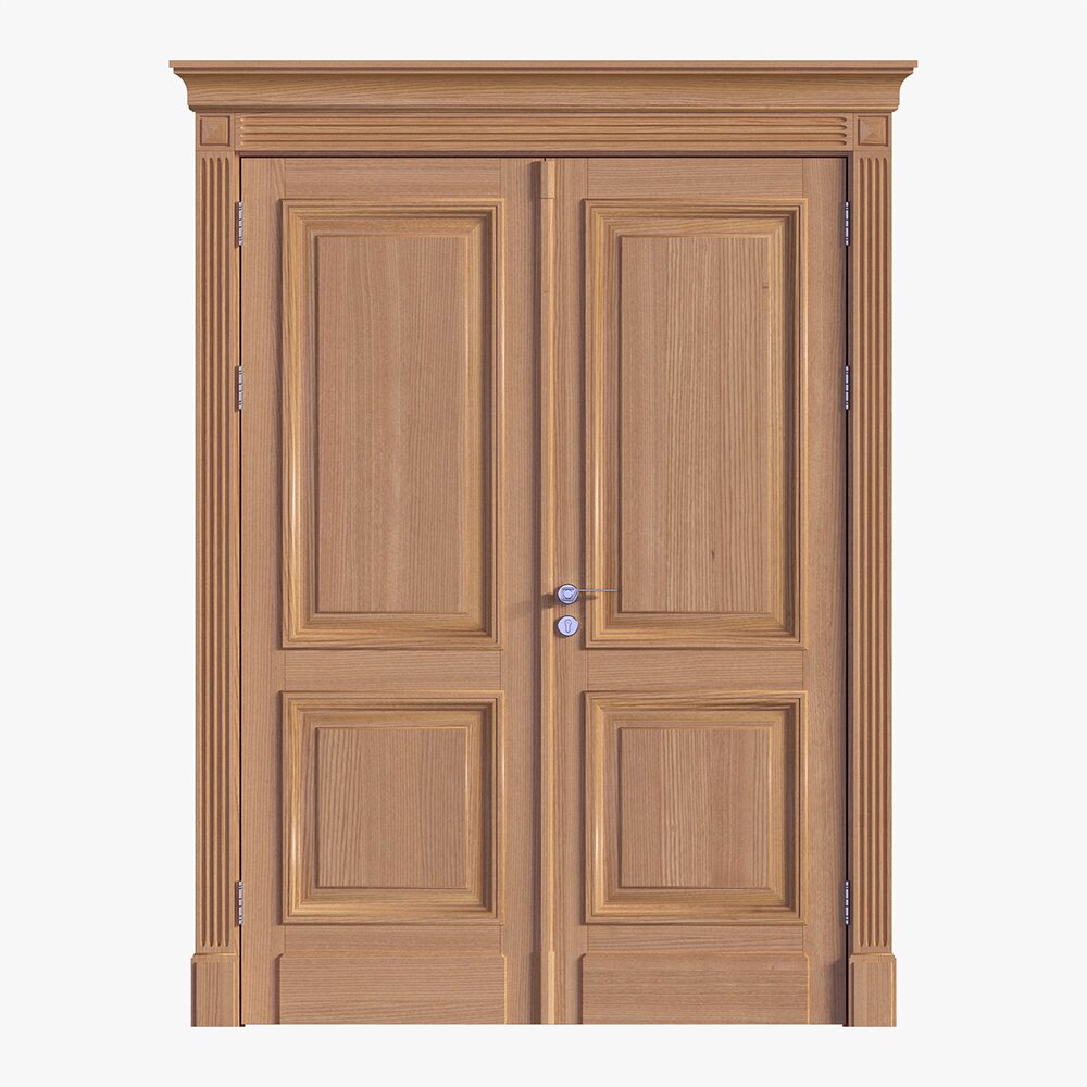 Classsic Door Double 06 Modèle 3D