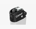 Cricket Flint Pocket Lighter 02 White Mockup Modelo 3D