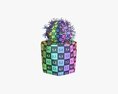 Decorative Potted Plant 09 3D-Modell