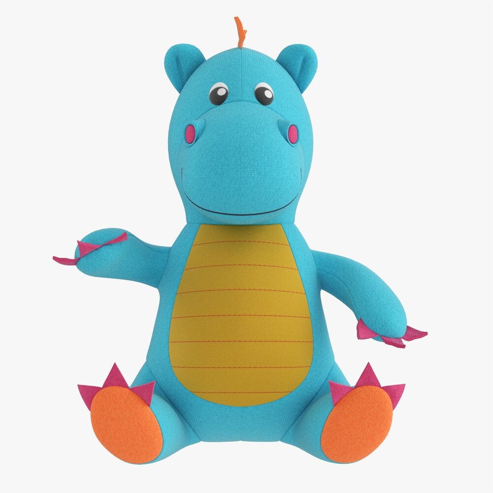 Dragon Soft Toy Modèle 3D