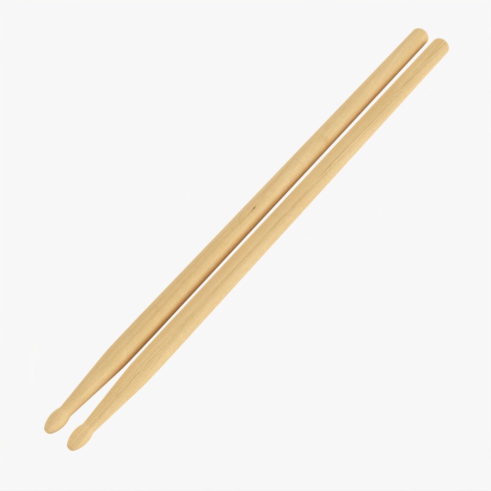 Drumsticks 3D-Modell