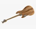 Electric 4-String Bass Guitar 01 V2 3D 모델 