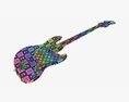 Electric 4-String Bass Guitar 02 Modelo 3D