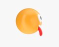 Emoji 006 Stuck-Out Tongue And Winking Eye 3D модель