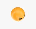 Emoji 018 White Smiling With Tighty Closed Eyes 3D模型